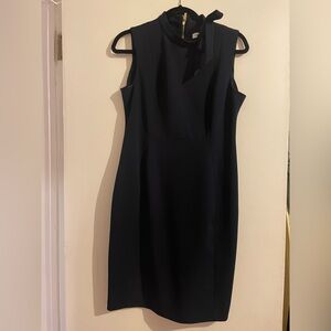 Calvin Klein Navy Sleeveless Mini Dress